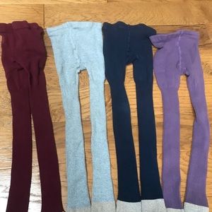 Mini Boden footless tights 7-8